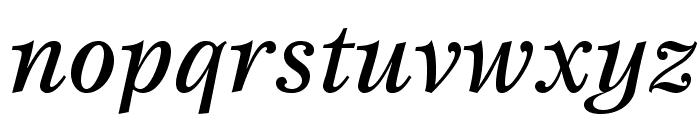 EspritStd-MediumItalic Font LOWERCASE