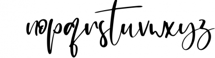 Established the Beauty Handwritten Script Font LOWERCASE