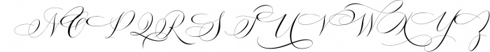 Estarossa - Classic Script Font UPPERCASE
