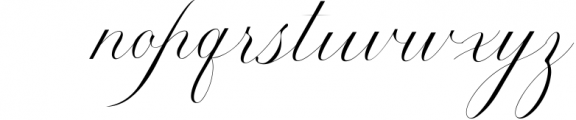 Estarossa - Classic Script Font LOWERCASE