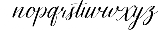 Estella Handwritten Font Font LOWERCASE