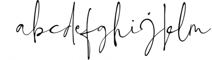 Estelly Stylish Signature Font LOWERCASE