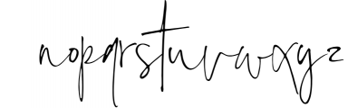 Estelly Stylish Signature Font LOWERCASE