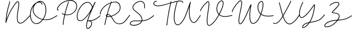 Estera Monoline Modern Font Font UPPERCASE