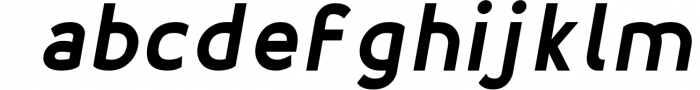 Esthetic Simplified Font LOWERCASE