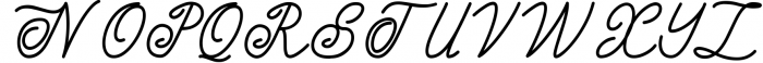 Estonia Monoline Script Font UPPERCASE