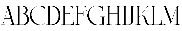 Escapana Font UPPERCASE