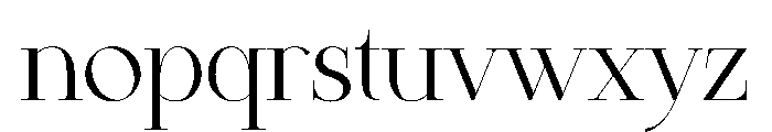Escapana Font LOWERCASE