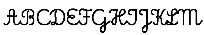 EscolarBrasil Bold Font UPPERCASE