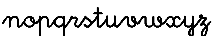 EscolarBrasil Bold Font LOWERCASE
