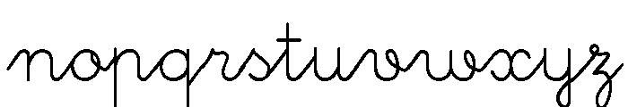 EscolarBrasil Font LOWERCASE
