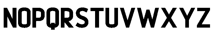 Escopedia Black Font UPPERCASE