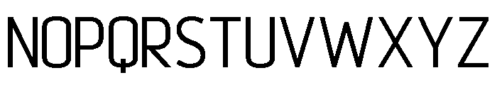 Escopedia Light Font LOWERCASE