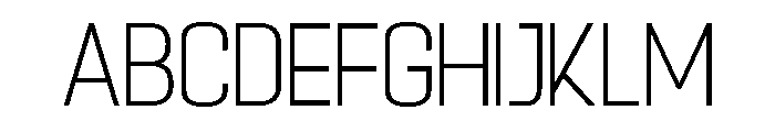 Escopedia Thin FONT