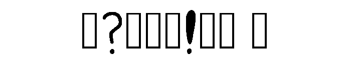 Escrito Regular Font OTHER CHARS