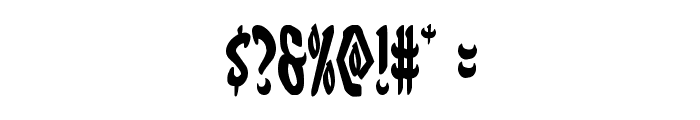Eskindar Condensed Font OTHER CHARS
