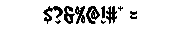 Eskindar Expanded Font OTHER CHARS