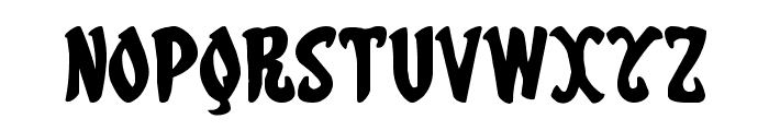 Eskindar Expanded Font LOWERCASE