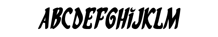 Eskindar Italic Font LOWERCASE