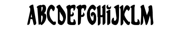 Eskindar Regular Font UPPERCASE