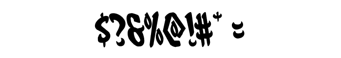 Eskindar Rotated Regular Font OTHER CHARS