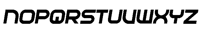 Essen Bold Italic Font UPPERCASE