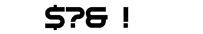 Essen Bold Font OTHER CHARS