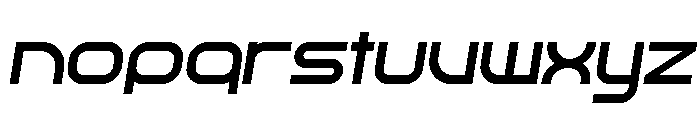 Essen Italic Font LOWERCASE