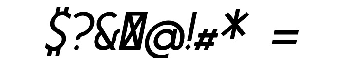 Essence Sans Bold Italic Font OTHER CHARS