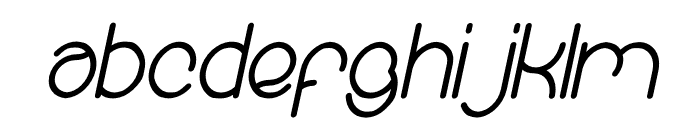 Essential Arrangement Bold Italic Font LOWERCASE