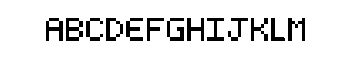 Essential Regular Font UPPERCASE
