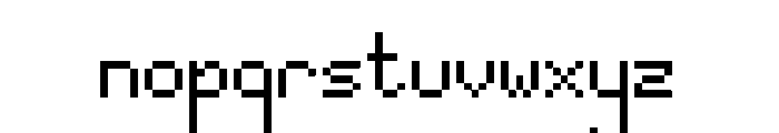 Essential Regular Font LOWERCASE