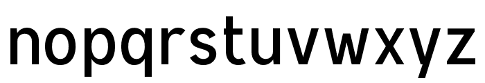 Estafet Font LOWERCASE