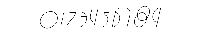 Estilistica Italic Font OTHER CHARS