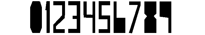 estarcido Font OTHER CHARS