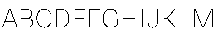 Estedad 100 Font UPPERCASE