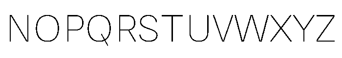 Estedad 100 Font UPPERCASE