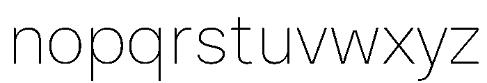 Estedad 100 Font LOWERCASE