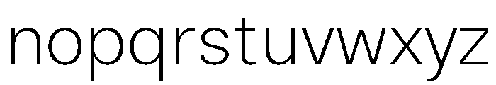 Estedad 200 Font LOWERCASE