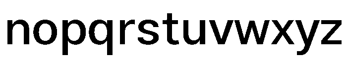 Estedad 500 Font LOWERCASE