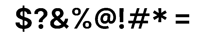 Estedad 600 Font OTHER CHARS