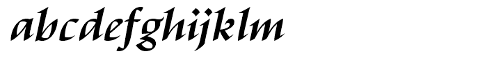Escritura Display DemiBold Italic Font LOWERCASE