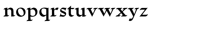 Escritura Display DemiBold Font LOWERCASE