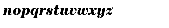 Escrow Display Black Italic Font LOWERCASE