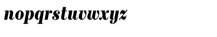 Escrow Display Condensed Black Italic Font LOWERCASE