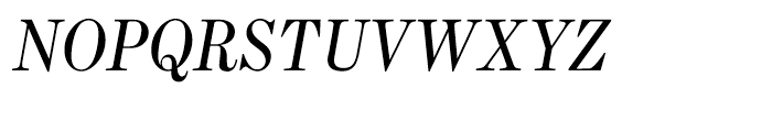 Escrow Display Condensed Italic Font UPPERCASE