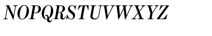 Escrow Display Condensed Semibold Italic Font UPPERCASE