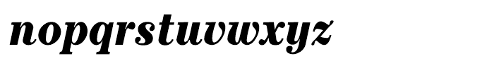 Escrow Text Black Italic Font LOWERCASE