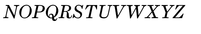 Escrow Text Italic Font UPPERCASE