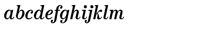 Escrow Text Semibold Italic Font LOWERCASE